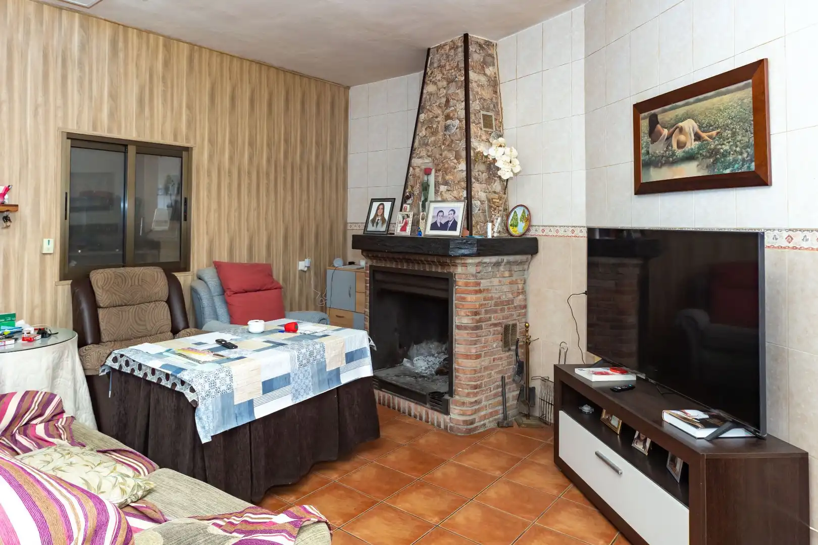 Living room of Country homes for sale in Guadix  with Terrace, Storage room and Furnished
