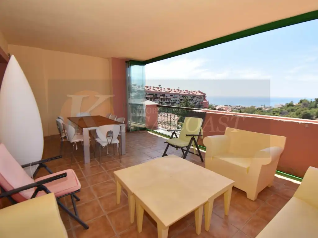 Terraza de Dúplex en venta en Fuengirola con Aire acondicionado, Jardín privado y Terraza