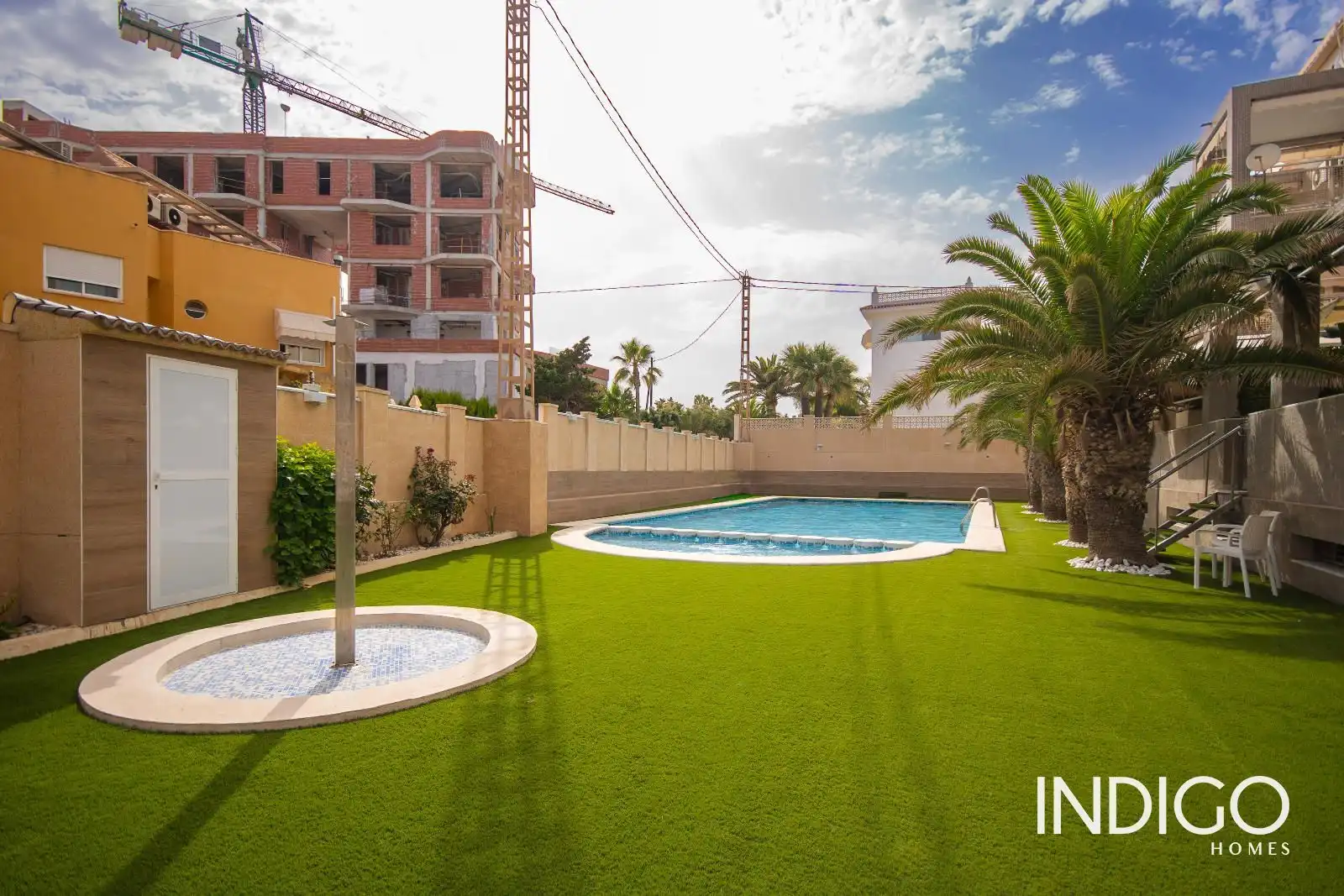 Swimming pool of Flat for sale in El Campello  with Air Conditioner, Heating and Terrace