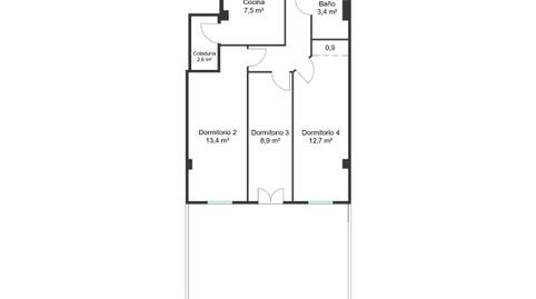 Foto 3 de Pis en venda a Carrer Sant Rafael, La Soledat Nord,  Palma de Mallorca