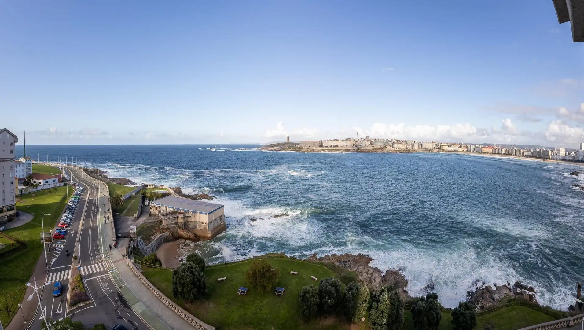 Vista exterior de Dúplex en venda en A Coruña Capital  amb Calefacció i Traster
