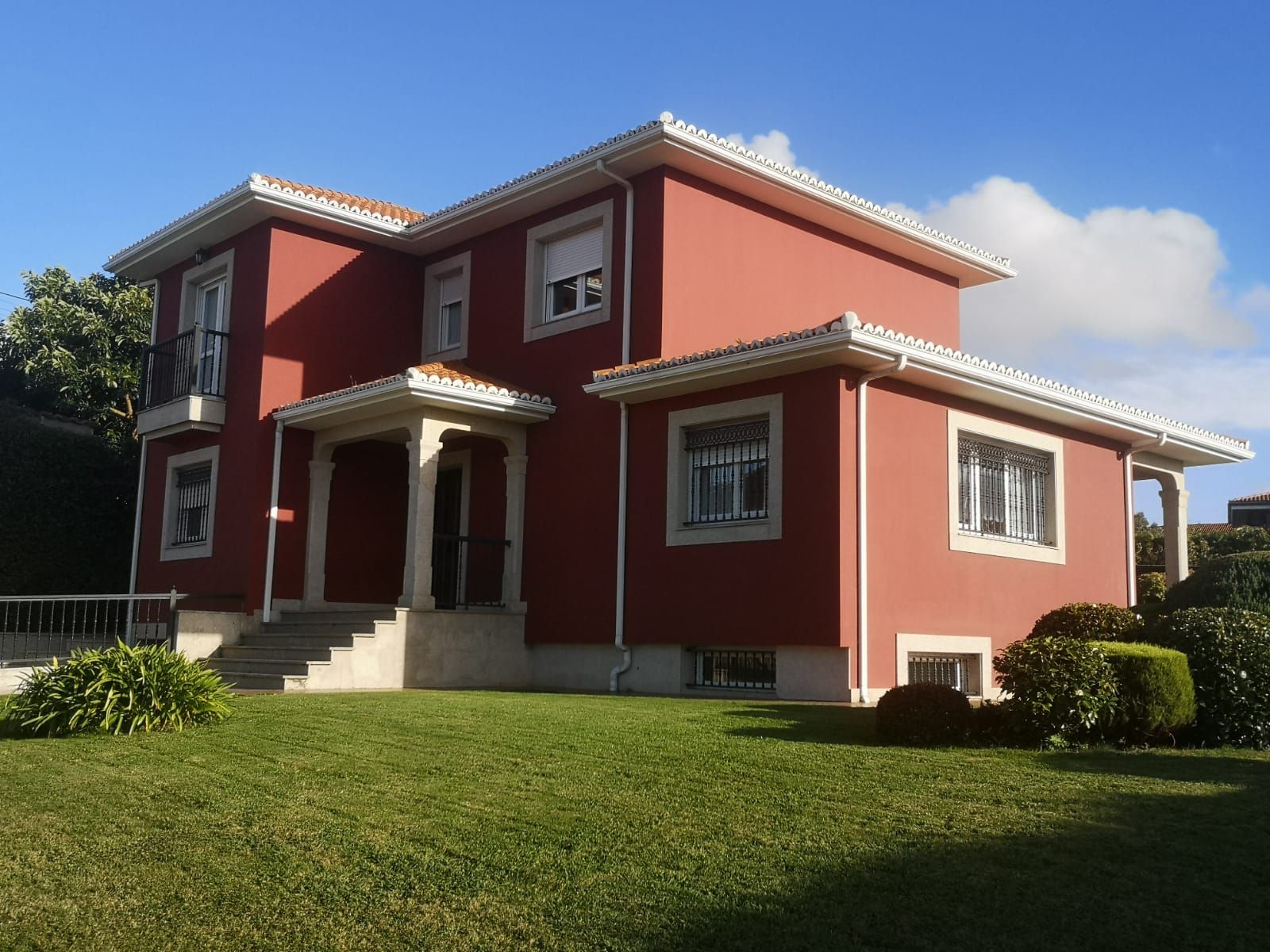 Exterior view of House or chalet for sale in Oleiros  with Heating, Private garden and Parquet flooring