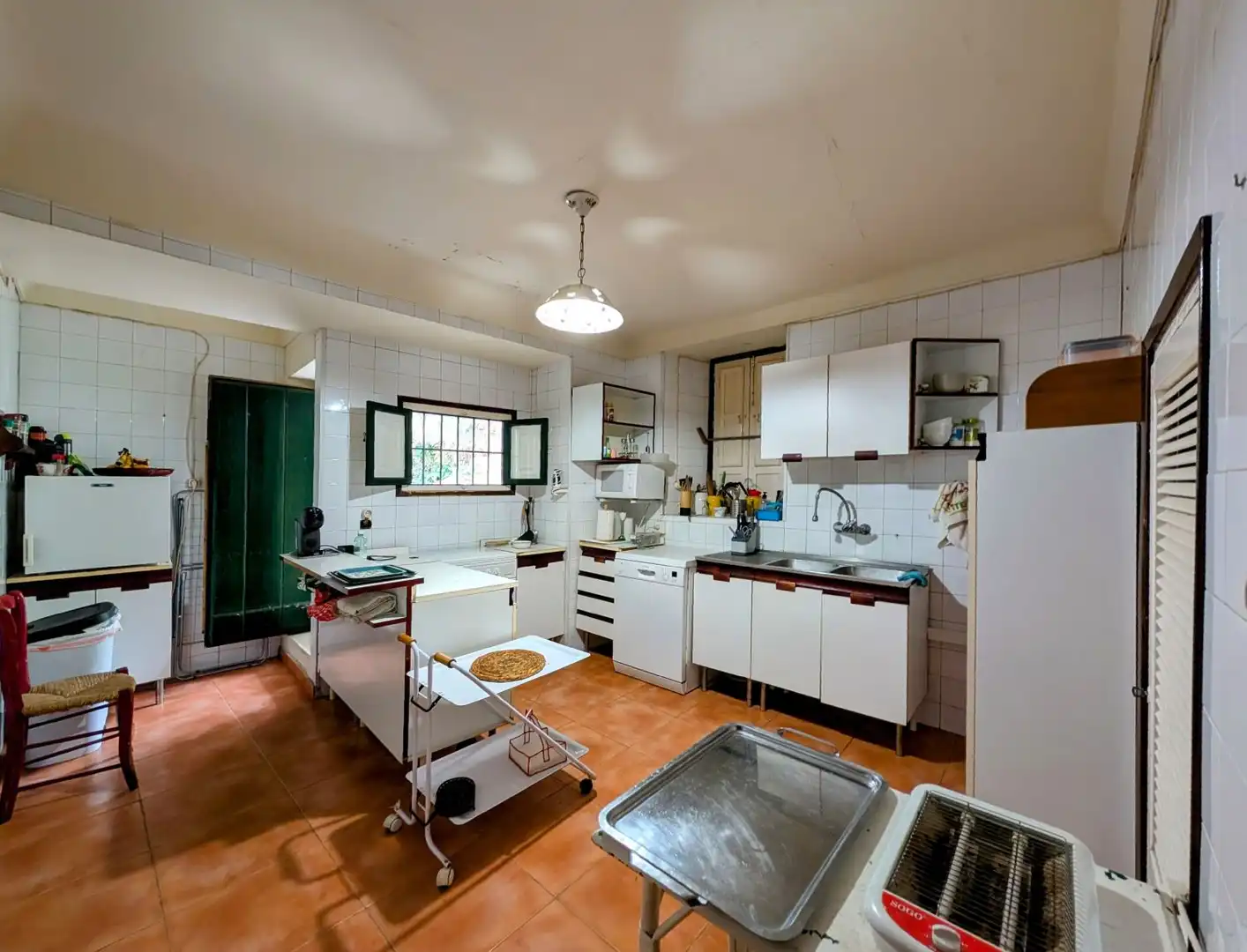 Cuina de Casa o xalet en venda en Loja amb Aire condicionat, Calefacció i Jardí privat