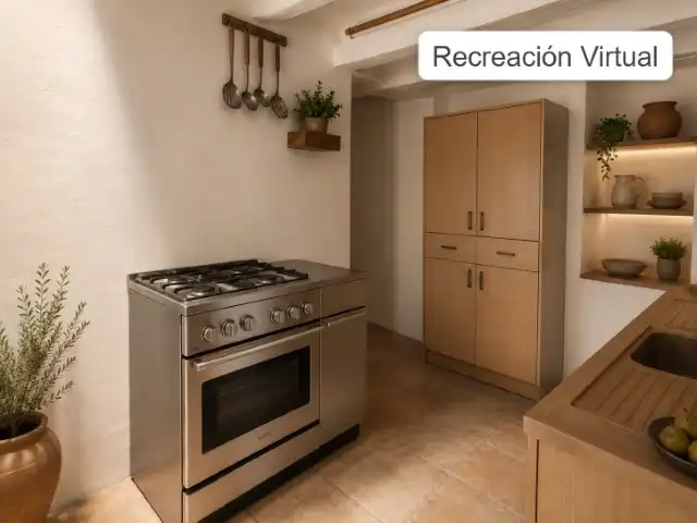 Cocina de Casa o chalet en venta en Tavernes de la Valldigna