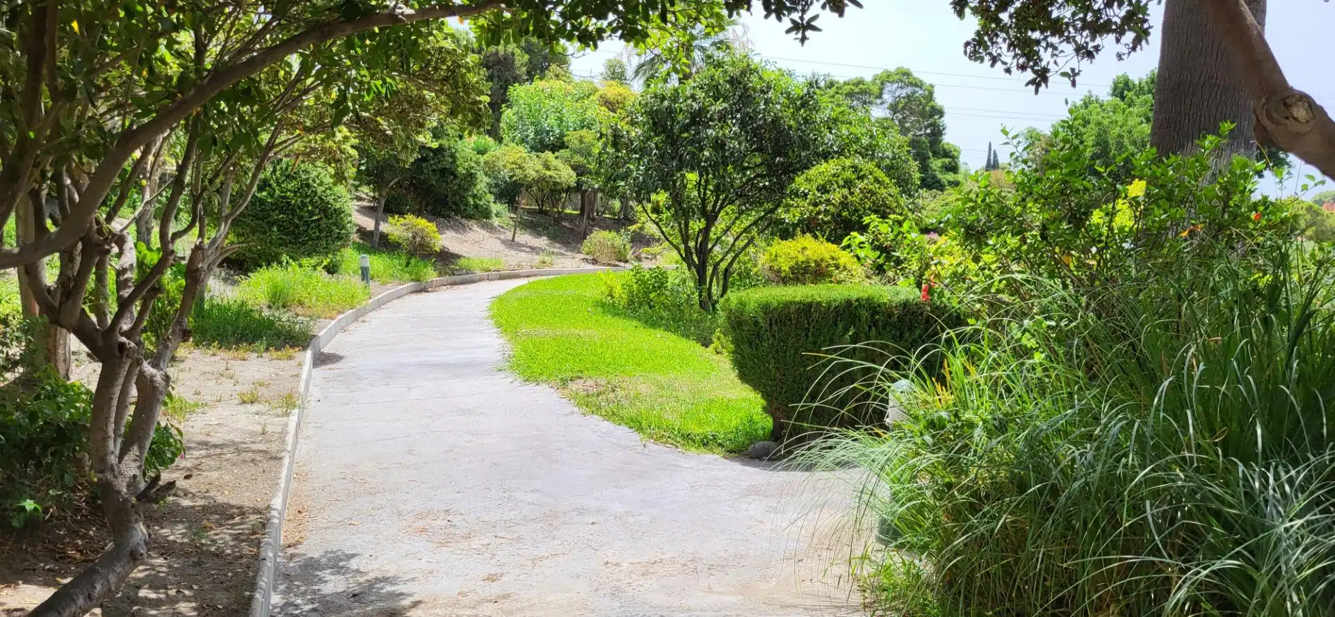 Garden of Flat for rent in Marbella  with Air Conditioner, Heating and Terrace