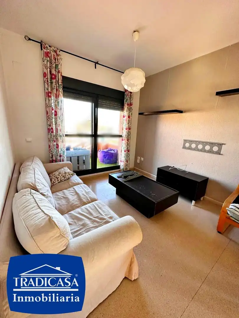 Living room of Flat for sale in Jerez de la Frontera  with Air Conditioner, Private garden and Terrace
