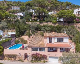 Vista exterior de Casa o xalet en venda en Begur amb Aire condicionat i Piscina