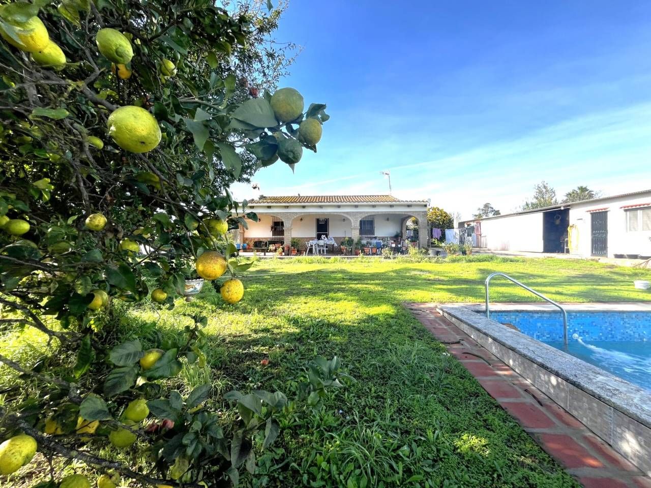 Jardí de Casa o xalet en venda en Cartaya amb Aire condicionat, Jardí privat i Terrassa