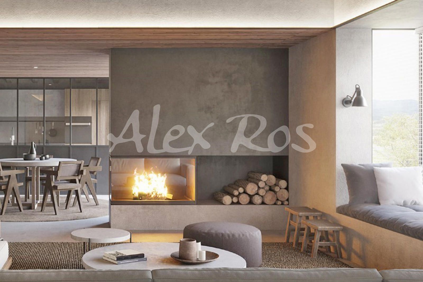 Sala de estar de Casa o chalet en venta en Ger con Calefacción y Jardín privado