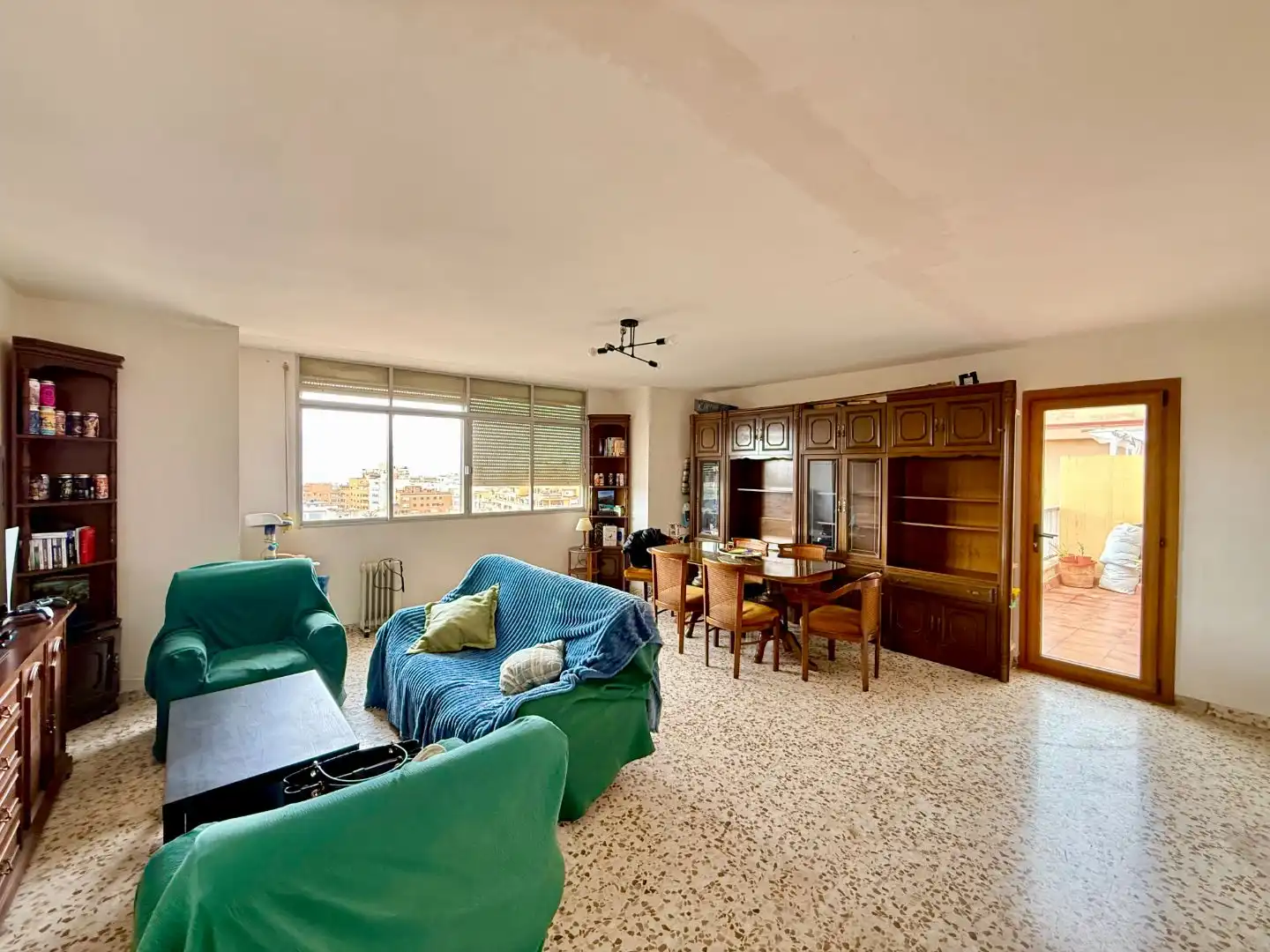 Sala d'estar de Pis en venda en  Palma de Mallorca amb Aire condicionat, Terrassa i Balcó