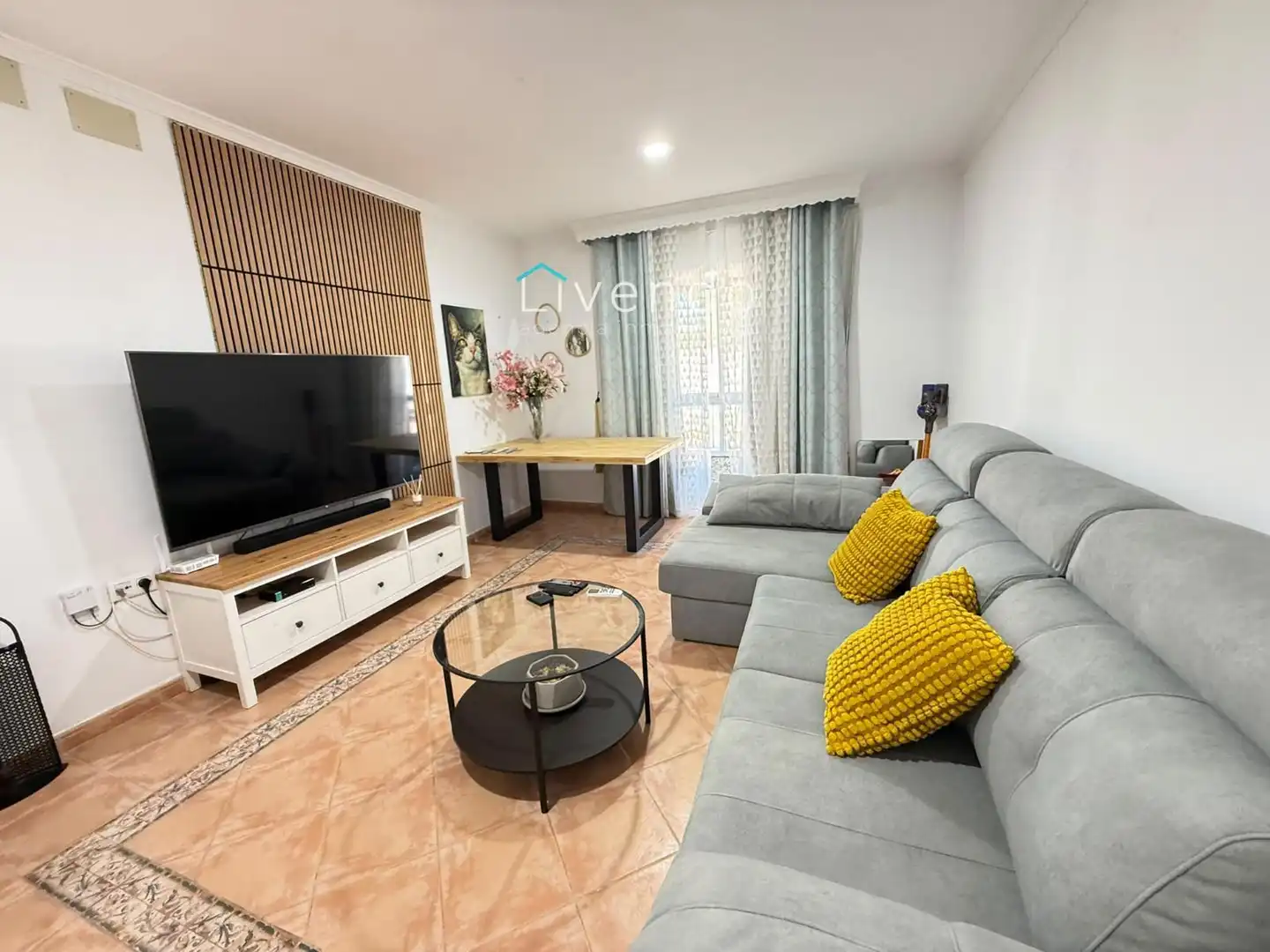 Sala de estar de Casa o chalet en venta en Chiclana de la Frontera con Aire acondicionado