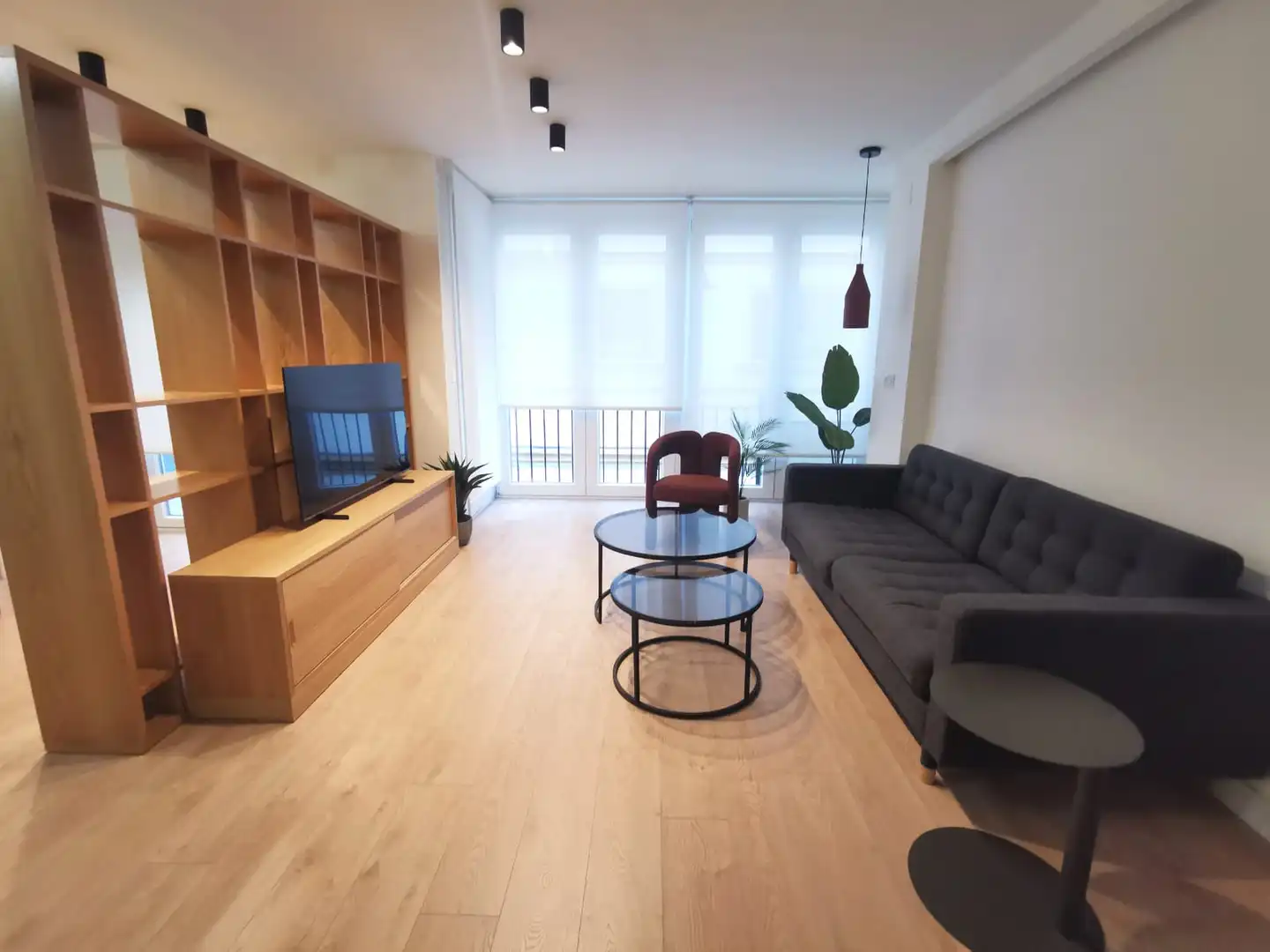 Sala de estar de Piso de alquiler en Granada con Aire acondicionado, Parquet y Amueblado