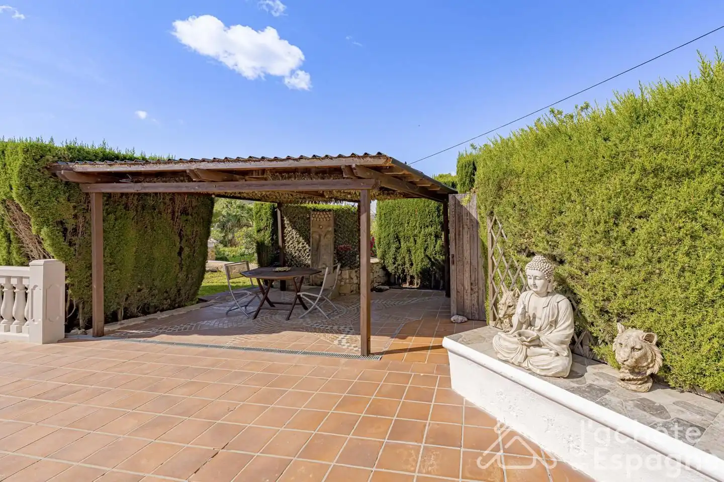 Garden of Houses for sale in Jávea / Xàbia  with Air Conditioner, Heating and Private garden