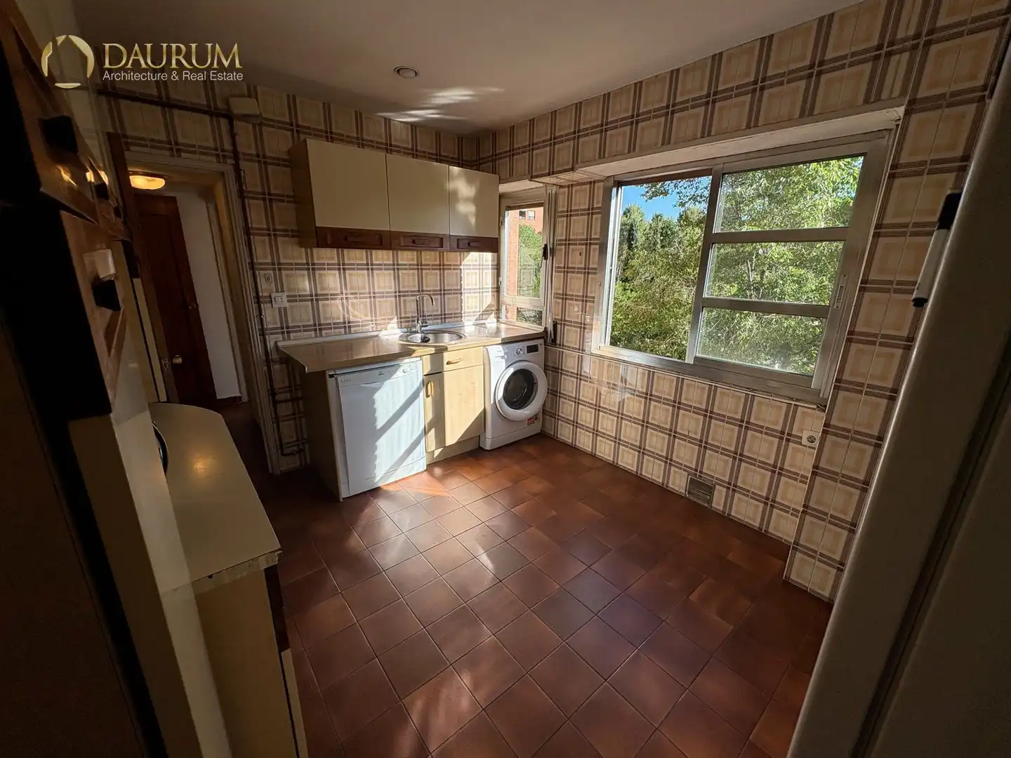 Kitchen of Flat for sale in Madrid  with Air Conditioner, Heating and Terrace