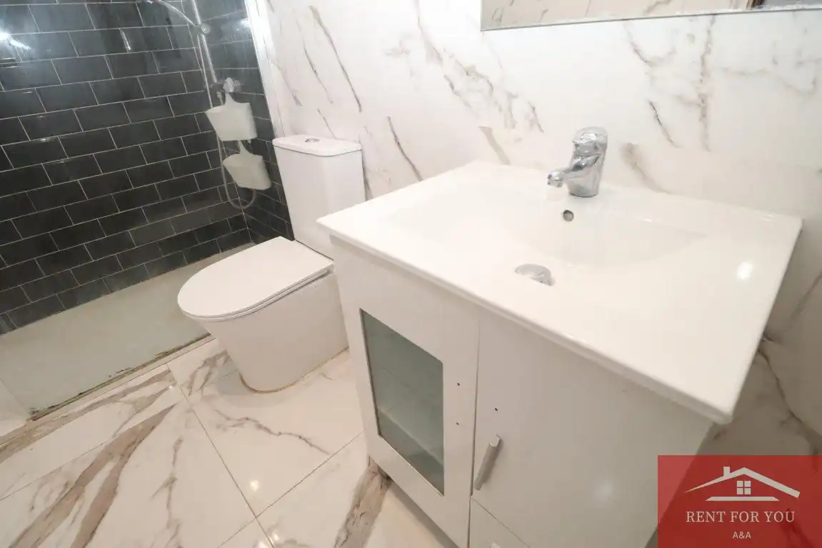 Badezimmer von Haus oder Chalet zur Miete in Coín mit Klimaanlage, Terrasse und Möbliert