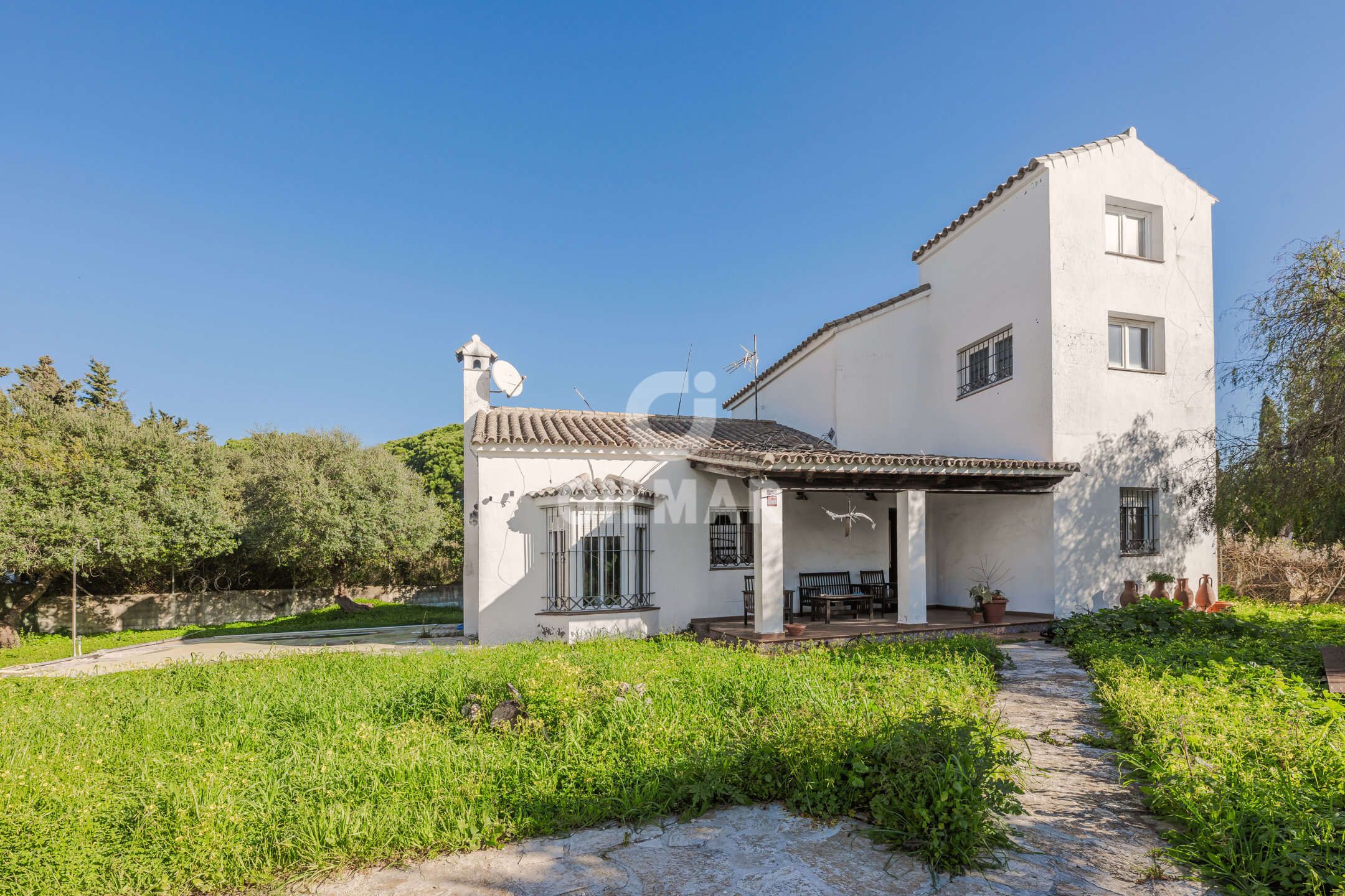 Garten von Haus oder Chalet zum Verkauf in Barbate mit Heizung, Privatgarten und Schwimmbad