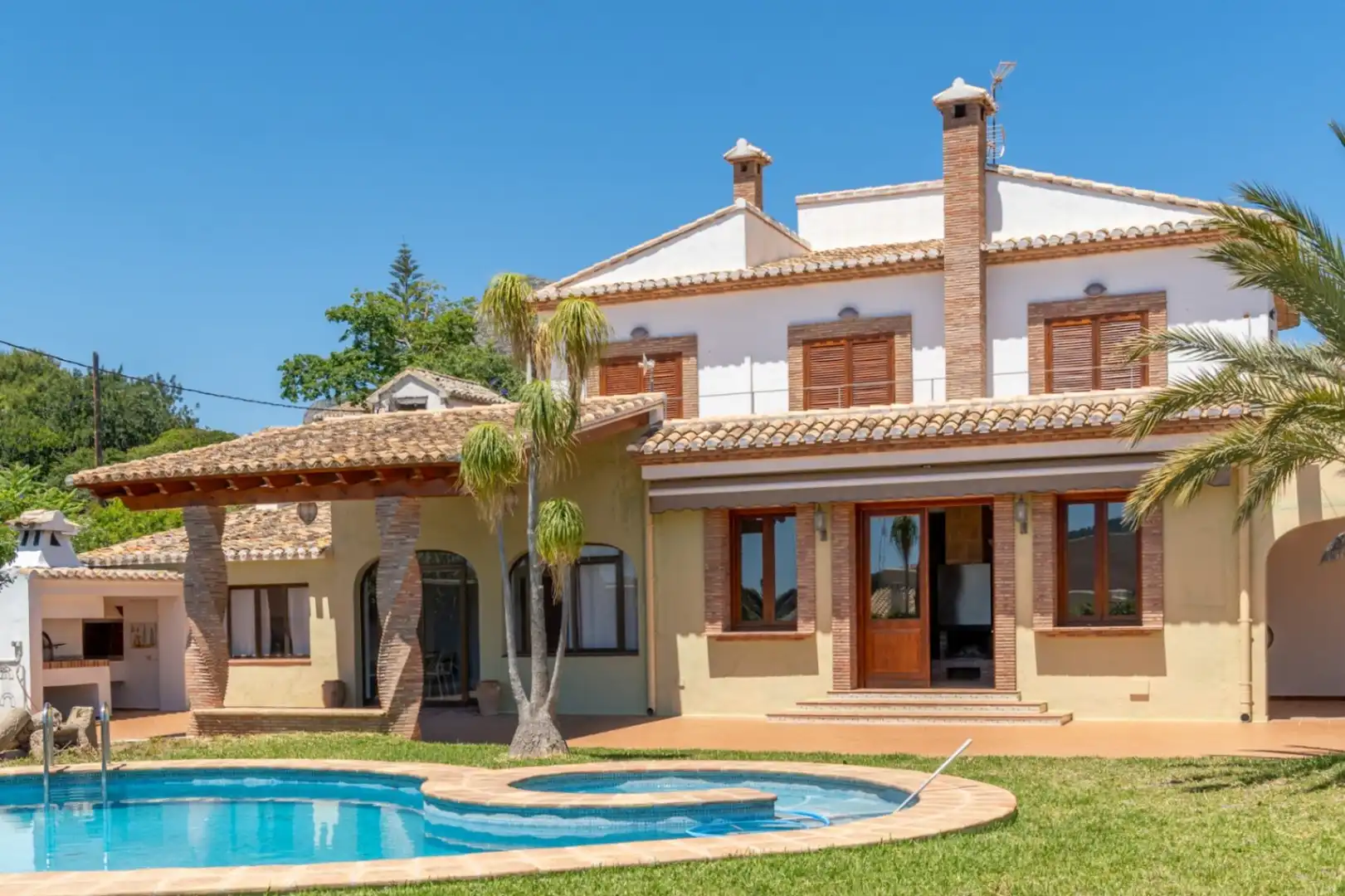Exterior view of Houses for sale in Jávea / Xàbia  with Air Conditioner, Heating and Private garden