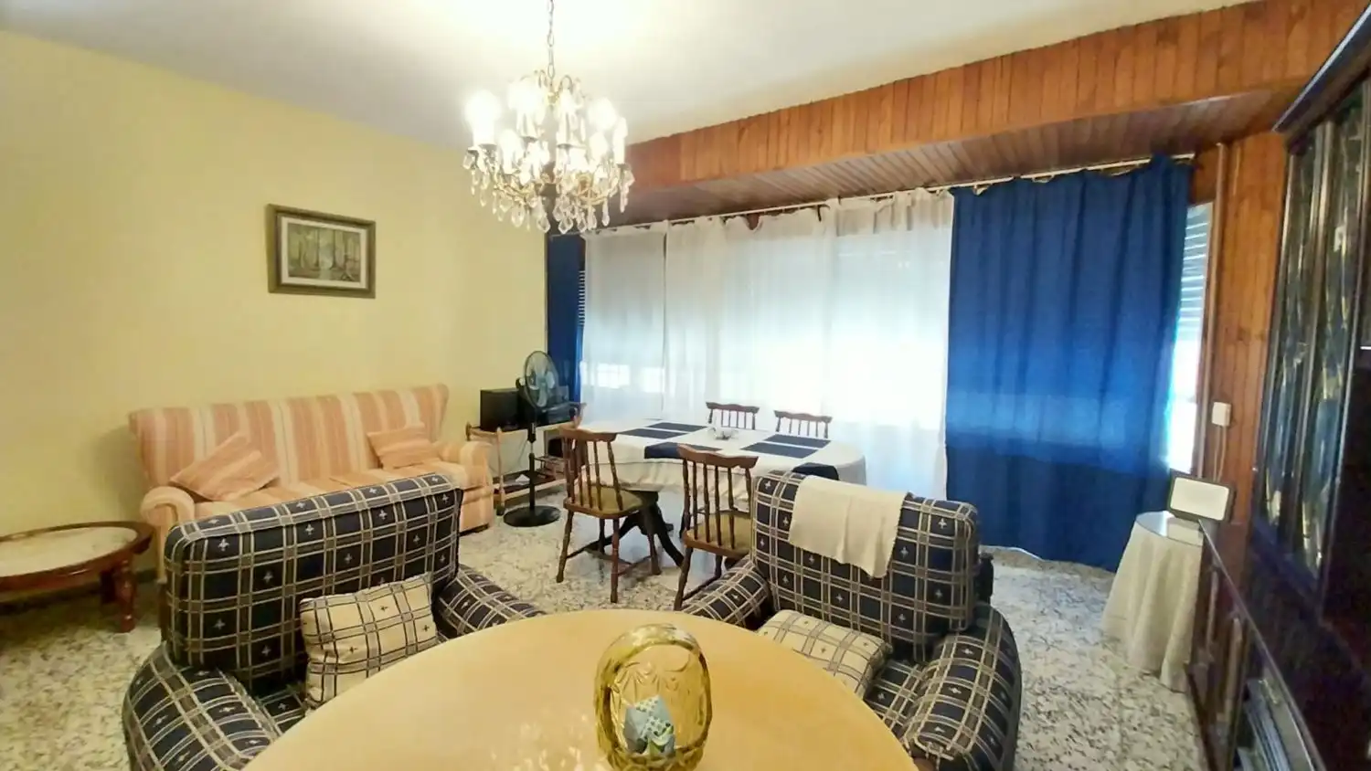 Wohnzimmer von Wohnung zur Miete in Jaén mit Möbliert