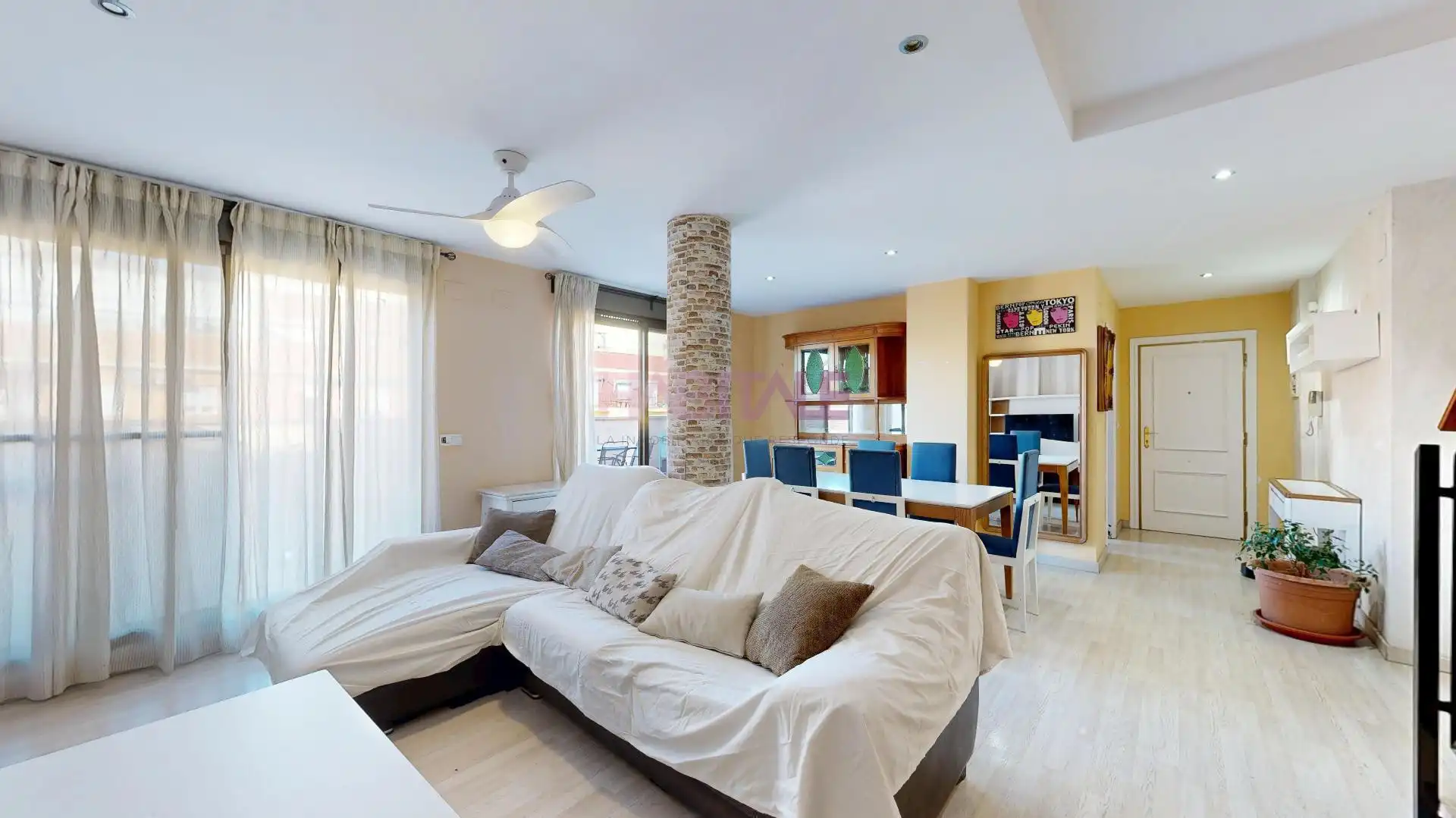 Sala de estar de Ático en venta en Valencia con Terraza