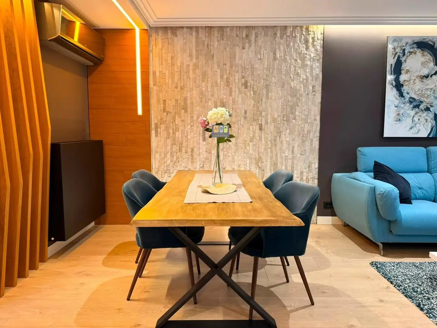 Dining room of Detached homes for rent in Sant Joan d'Alacant  with Air Conditioner, Heating and Private garden