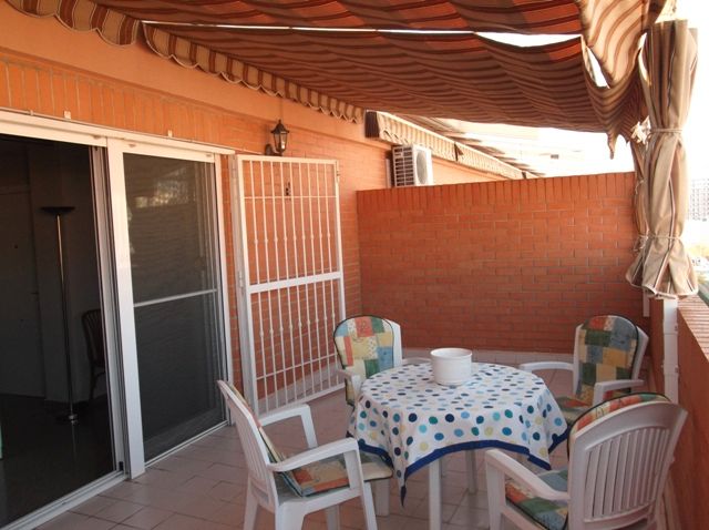Terrassa de Àtic de lloguer en Alicante / Alacant amb Aire condicionat, Terrassa i Moblat
