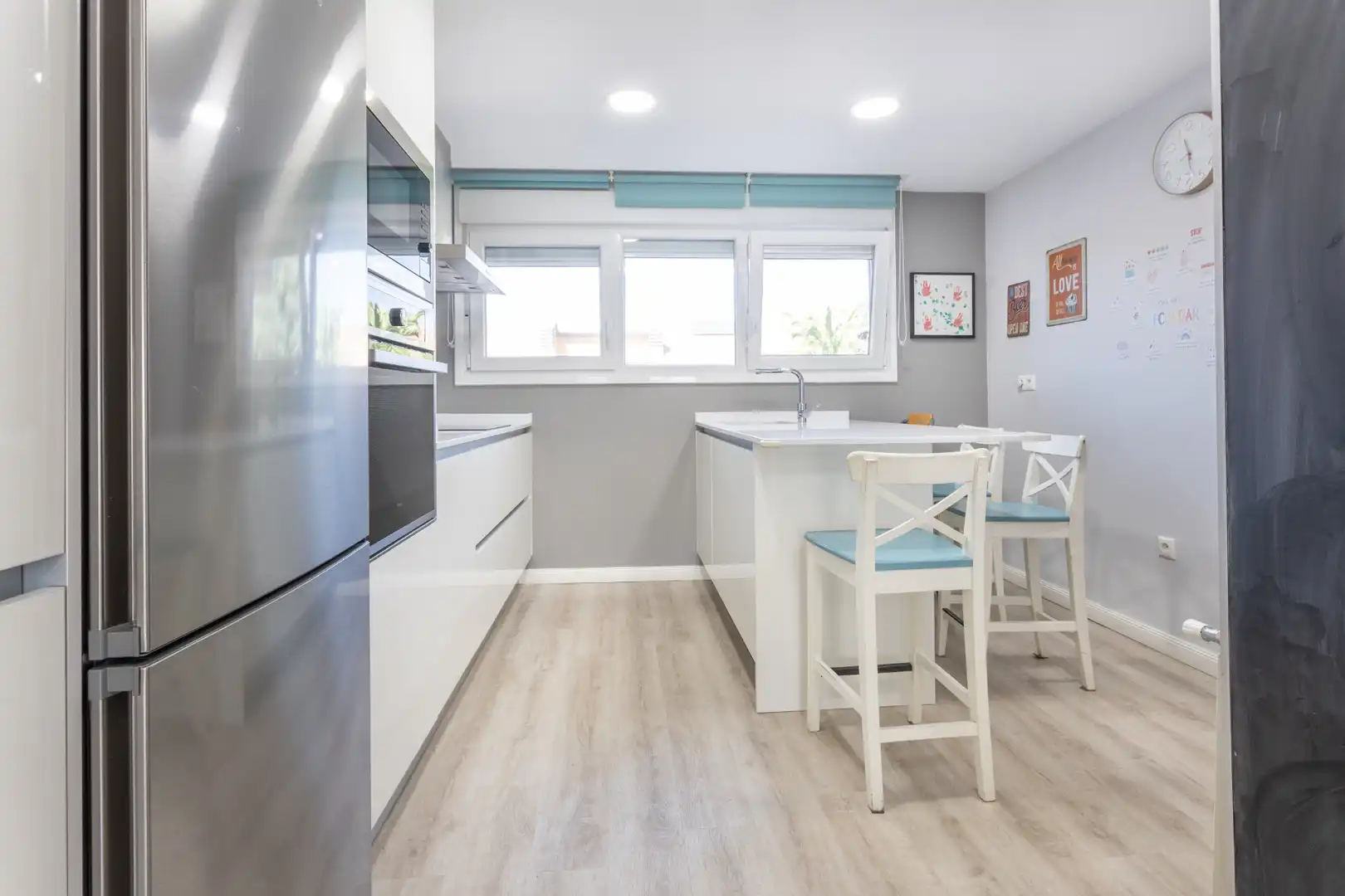 Kitchen of Houses for sale in Villanueva de la Cañada  with Air Conditioner, Heating and Private garden