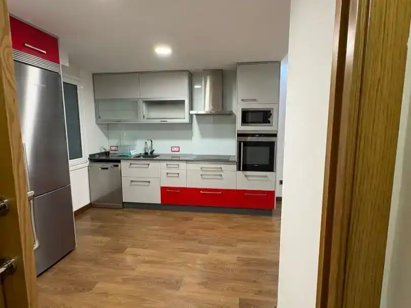 Kitchen of Flat for rent in Vigo   with Balcony