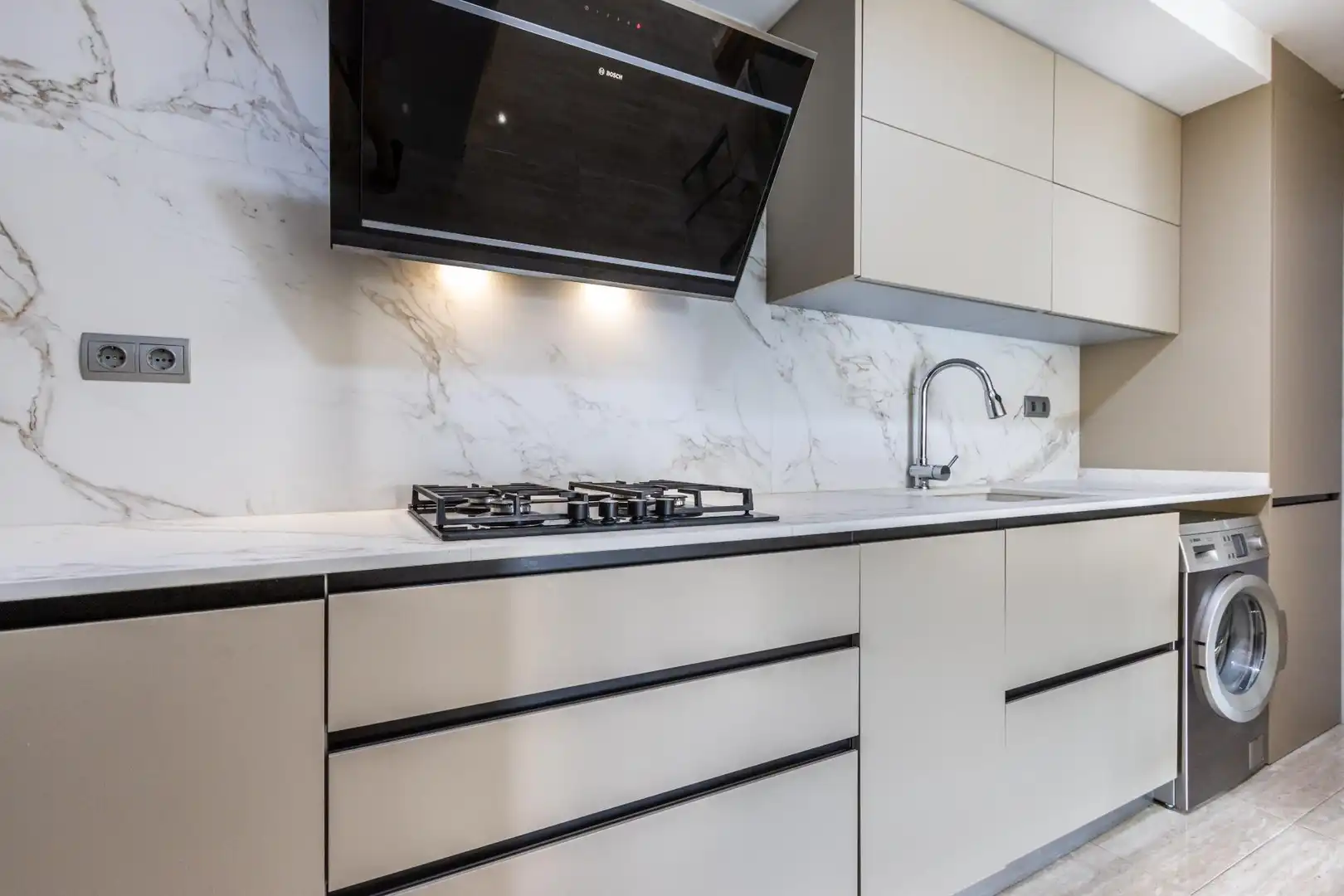 Cocina de Piso en venta en Sabadell con Aire acondicionado, Calefacción y Terraza