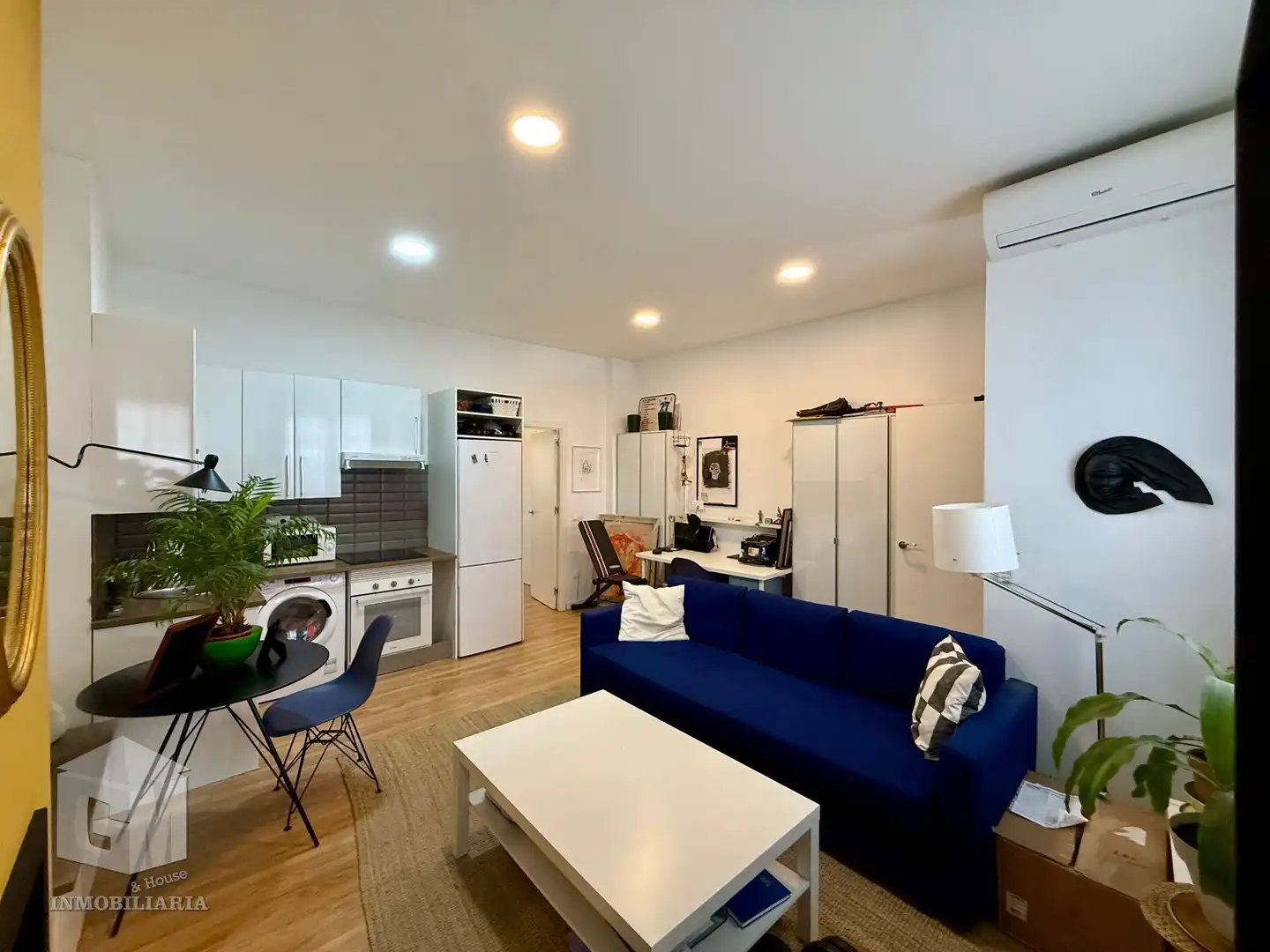 Sala de estar de Piso en venta en Humanes de Madrid con Aire acondicionado y Calefacción