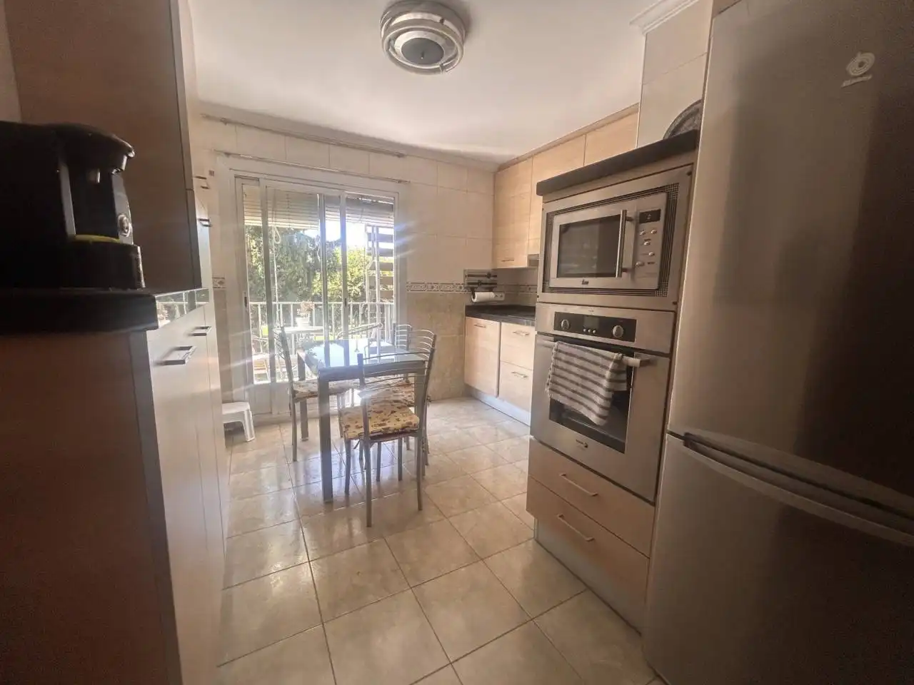 Kitchen of Flat for sale in  Logroño  with Heating, Terrace and Furnished