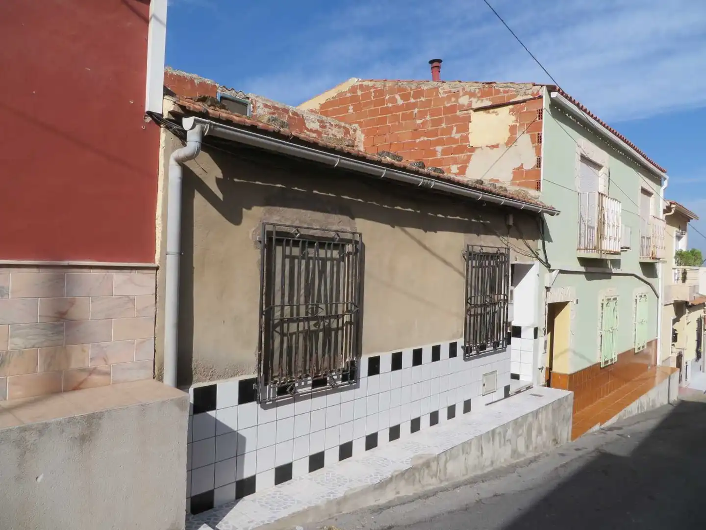 Vista exterior de Casa adosada en venda en Murcia