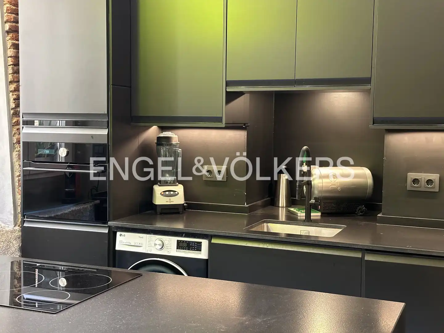 Kitchen of Flat for rent in Madrid  with Heating