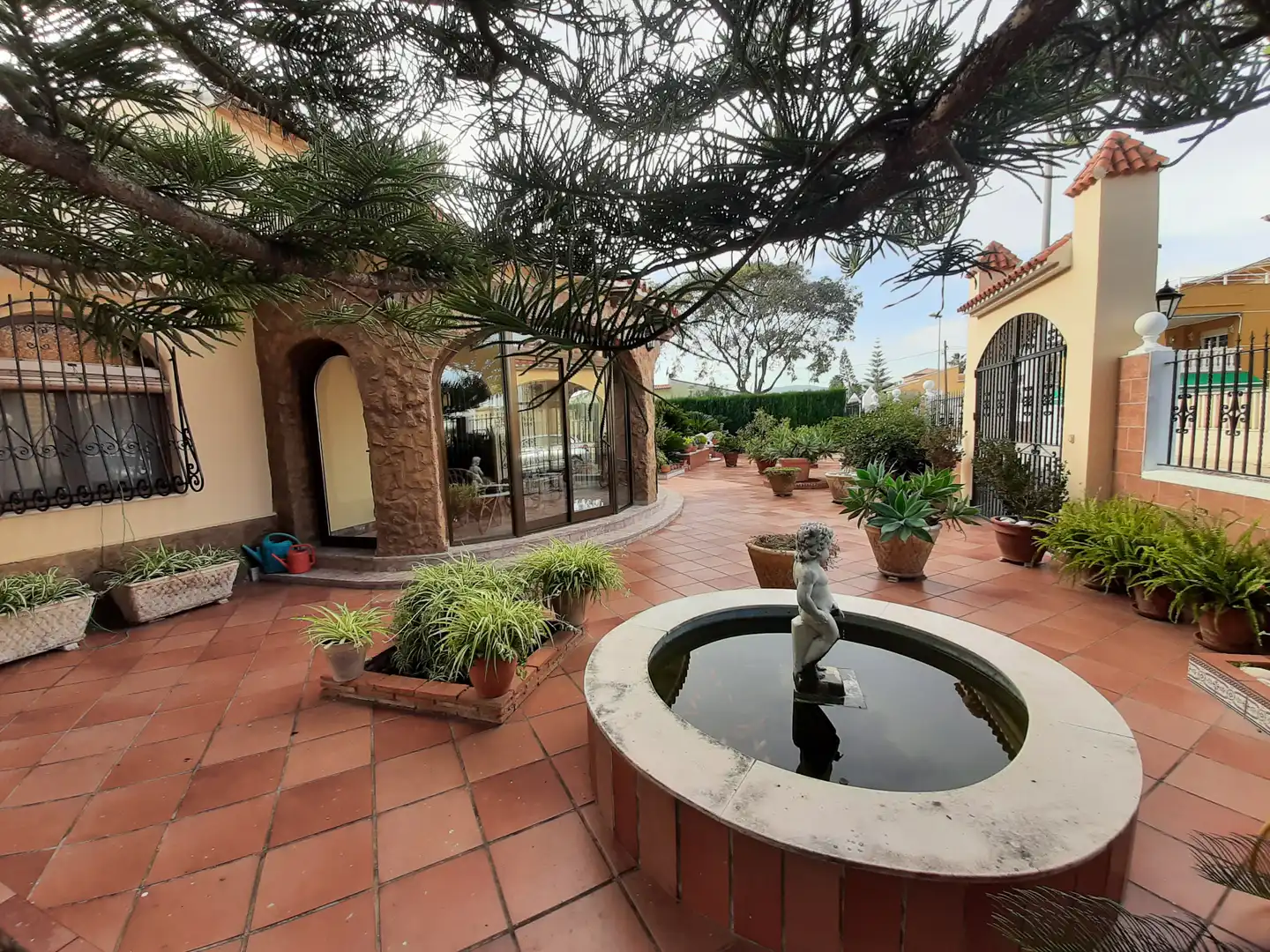 Terraza de Casa o chalet de alquiler en Oliva con Aire acondicionado, Jardín privado y Terraza