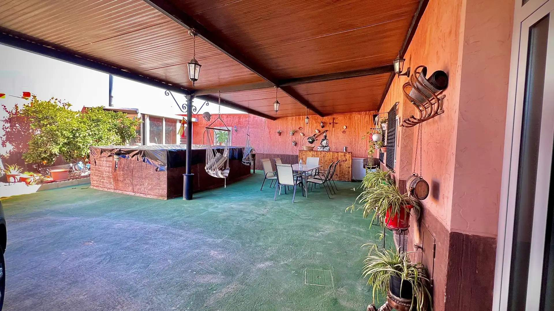 Terrassa de Casa o xalet en venda en Molina de Segura amb Aire condicionat, Jardí privat i Piscina