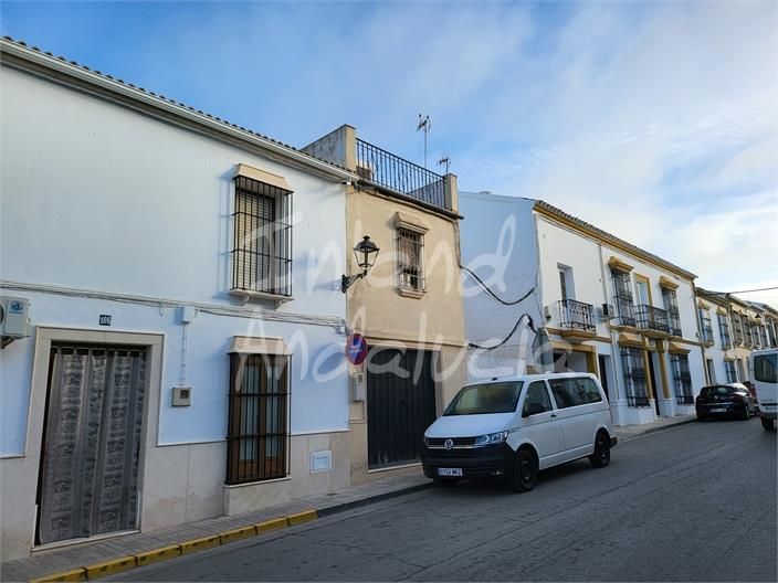 Vista exterior de Casa adosada en venta en Aguadulce (Sevilla) con Terraza