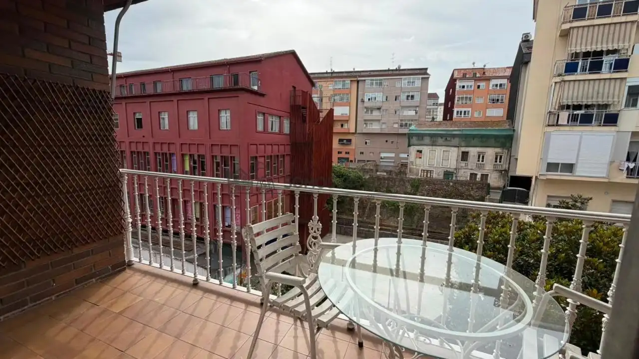 Balcony of Flat for sale in Ourense Capital   with Heating, Furnished and Balcony