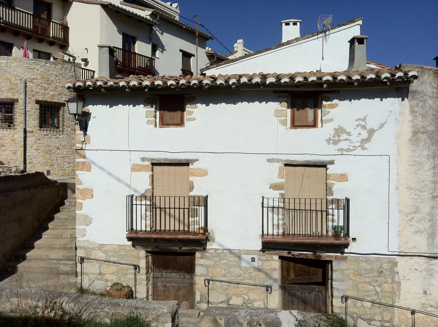 Vista exterior de Finca rústica en venda en Vallibona amb Moblat, Forn i Balcó