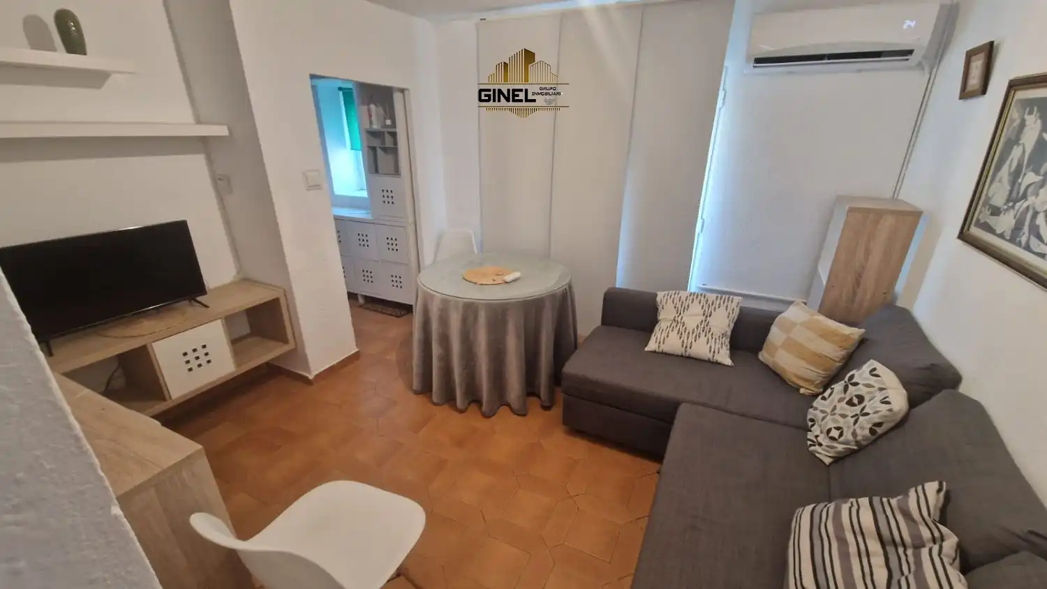 Sala de estar de Piso de alquiler en Jaén con Aire acondicionado, Calefacción y Balcón