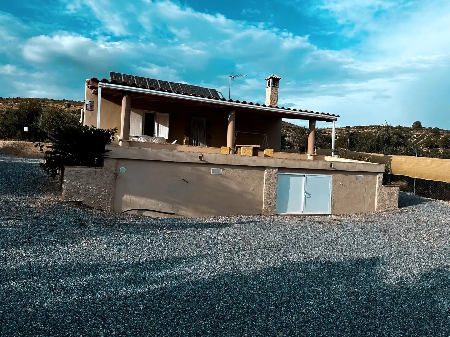 Exterior view of Country homes for sale in Pozo Alcón  with Private garden, Terrace and Storage room