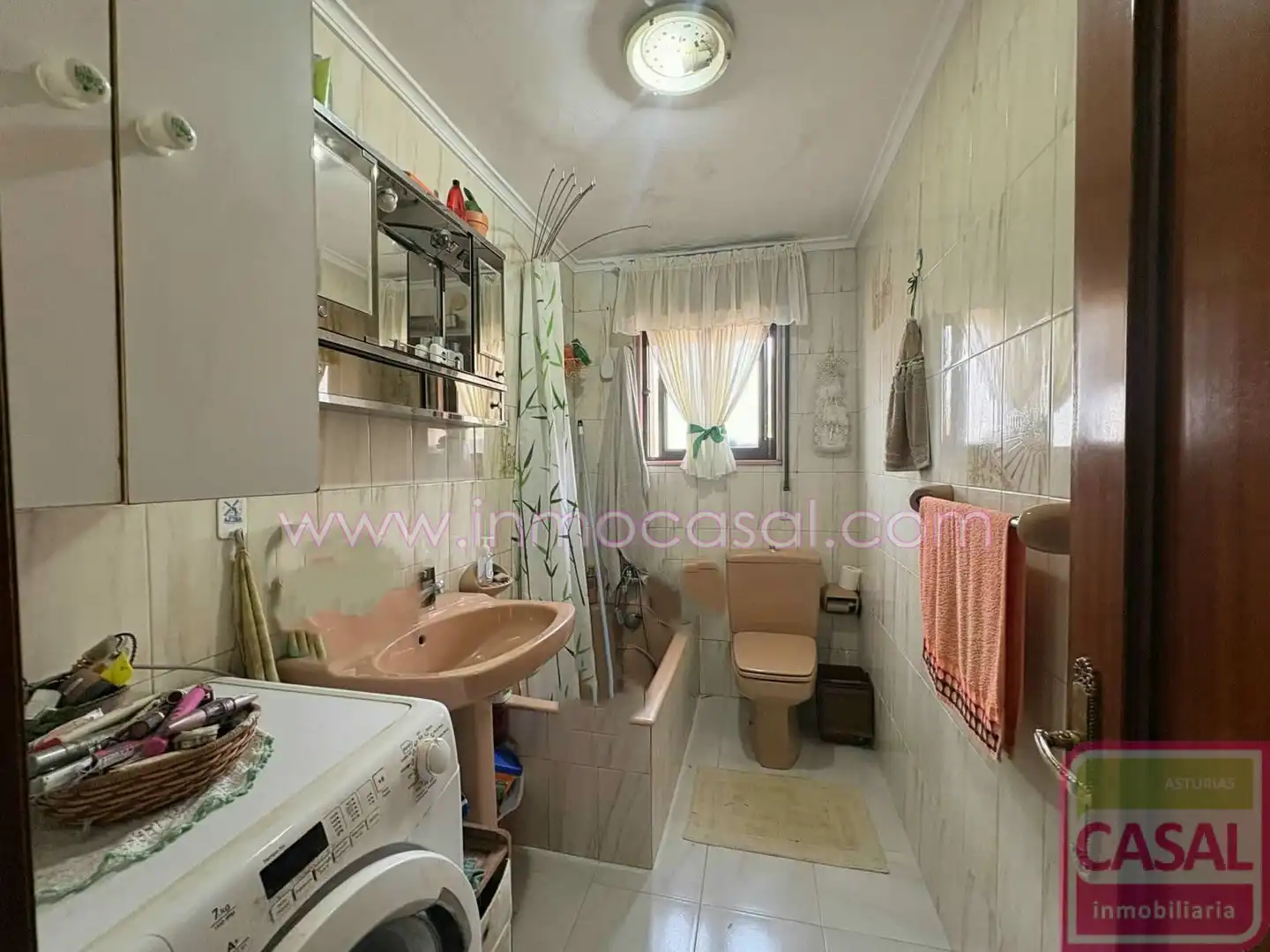 Badezimmer von Haus oder Chalet zum Verkauf in Mieres (Asturias) mit Heizung, Terrasse und Möbliert