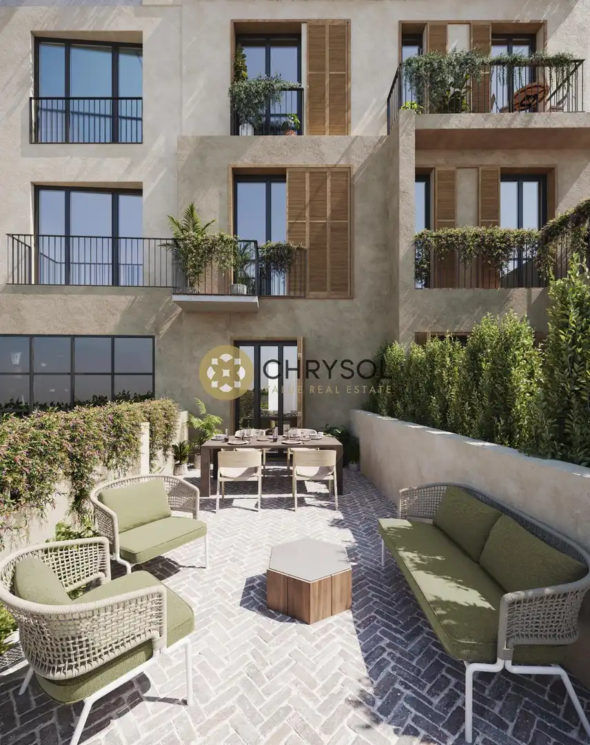Terrassa de Casa o xalet en venda en Barcelona amb Aire condicionat, Calefacció i Parquet