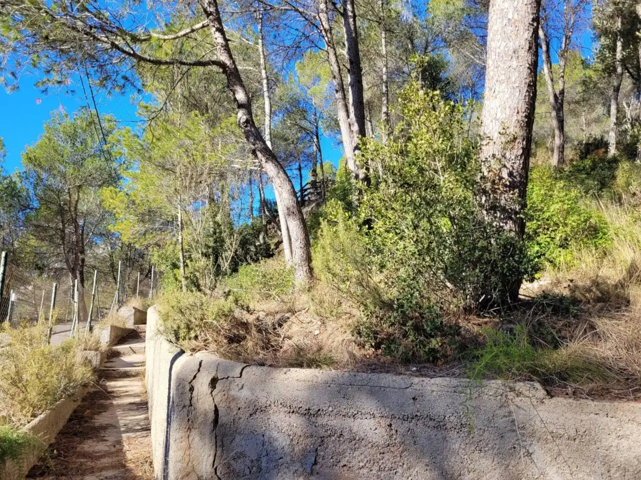 Vista exterior de Casa o xalet en venda en Vacarisses amb Aire condicionat, Jardí privat i Piscina