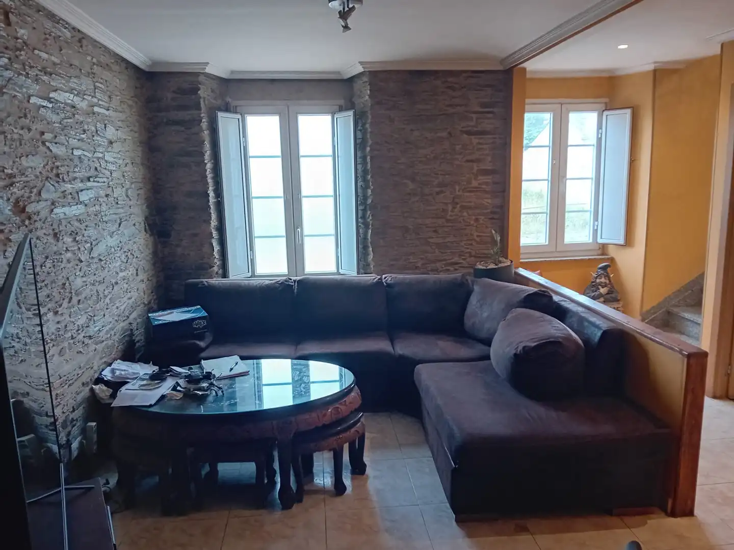 Living room of Houses for sale in Foz  with Private garden, Terrace and Storage room
