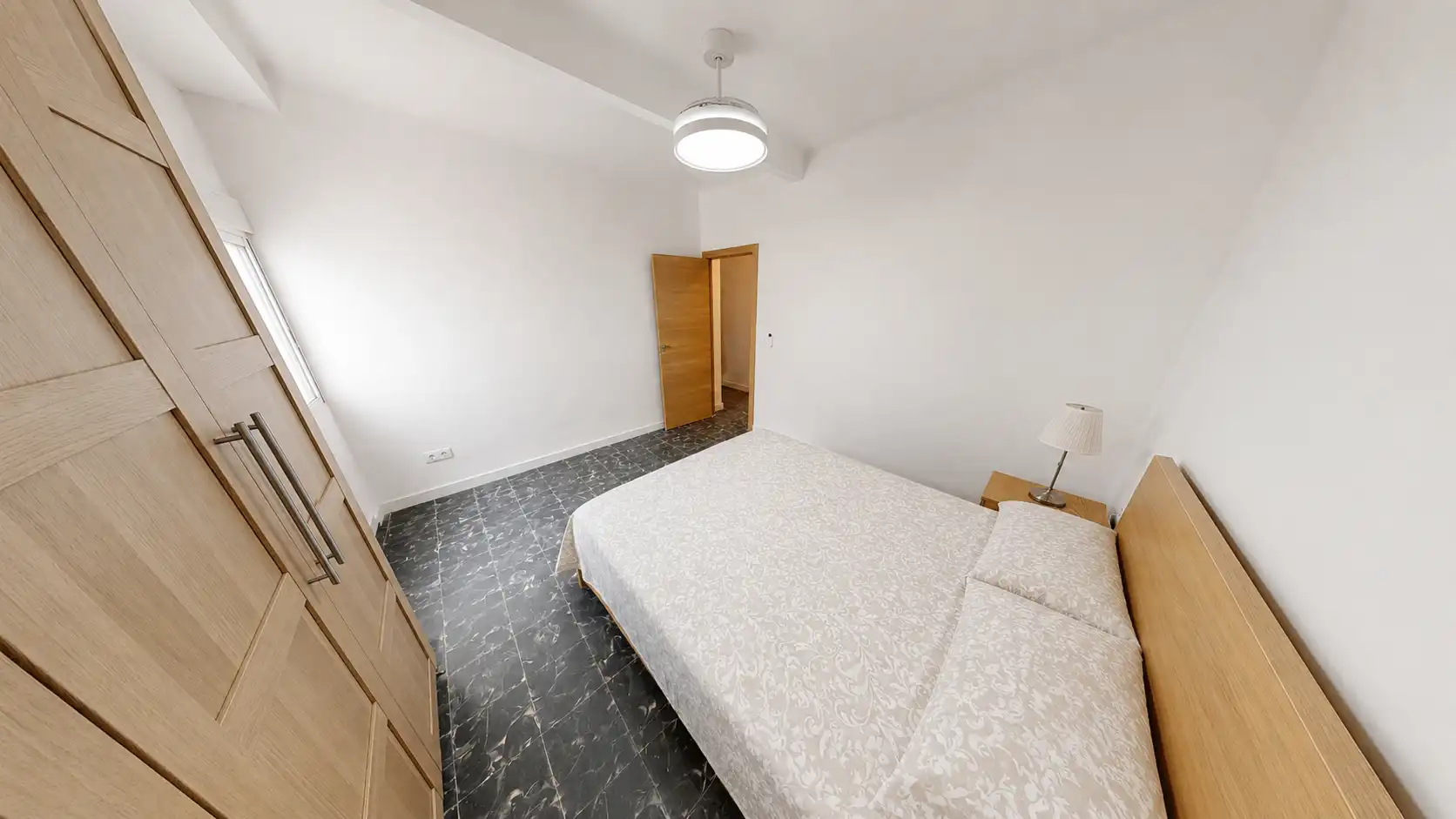 Bedroom of Flat for rent in Alicante / Alacant  with Furnished, Washing machine and TV
