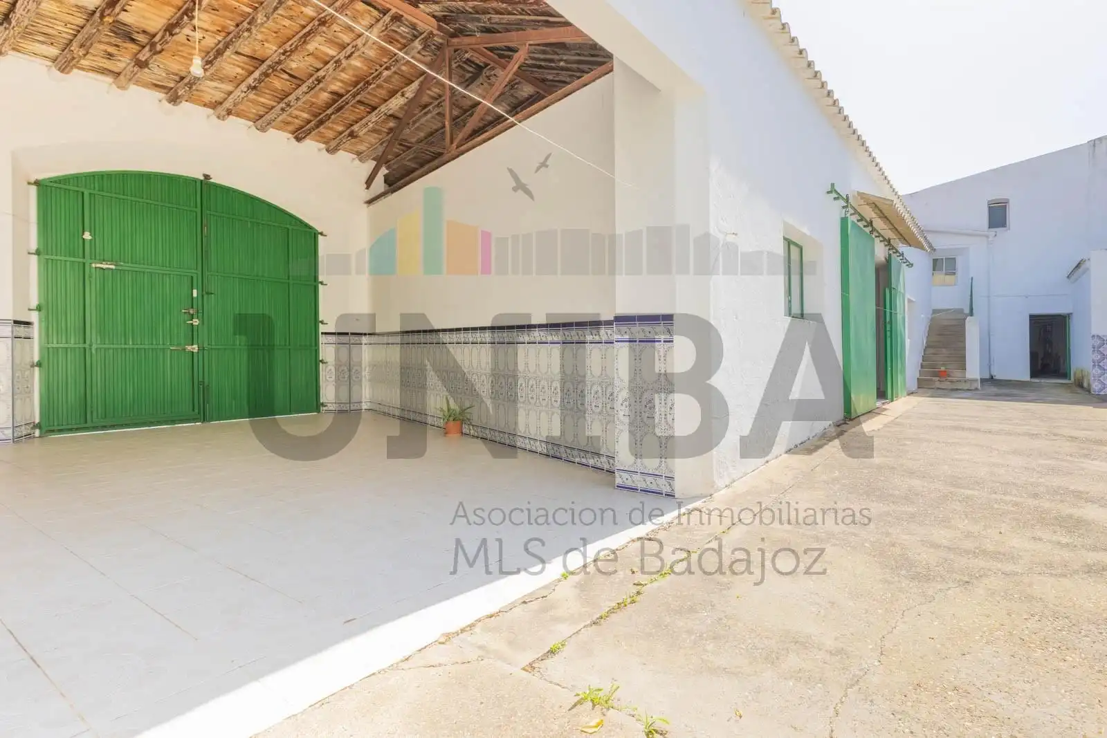 Exterior view of Detached homes for sale in Talavera la Real  with Air Conditioner, Terrace and Balcony
