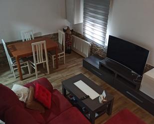 Living room of House or chalet for sale in  Madrid Capital  with Air Conditioner, Heating and Parquet flooring