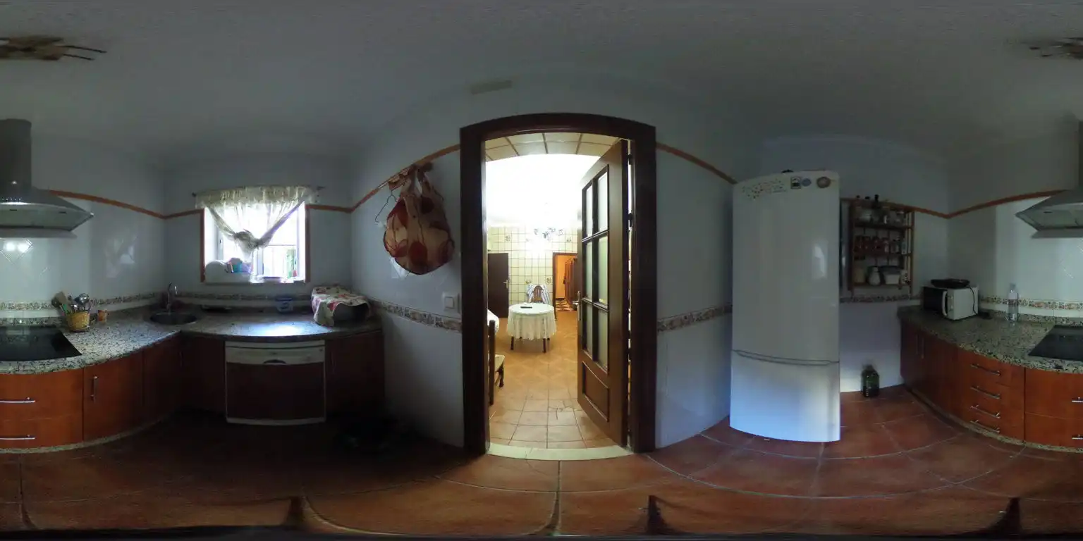 Cocina de Casa o chalet en venta en Lora del Río con Aire acondicionado, Calefacción y Terraza