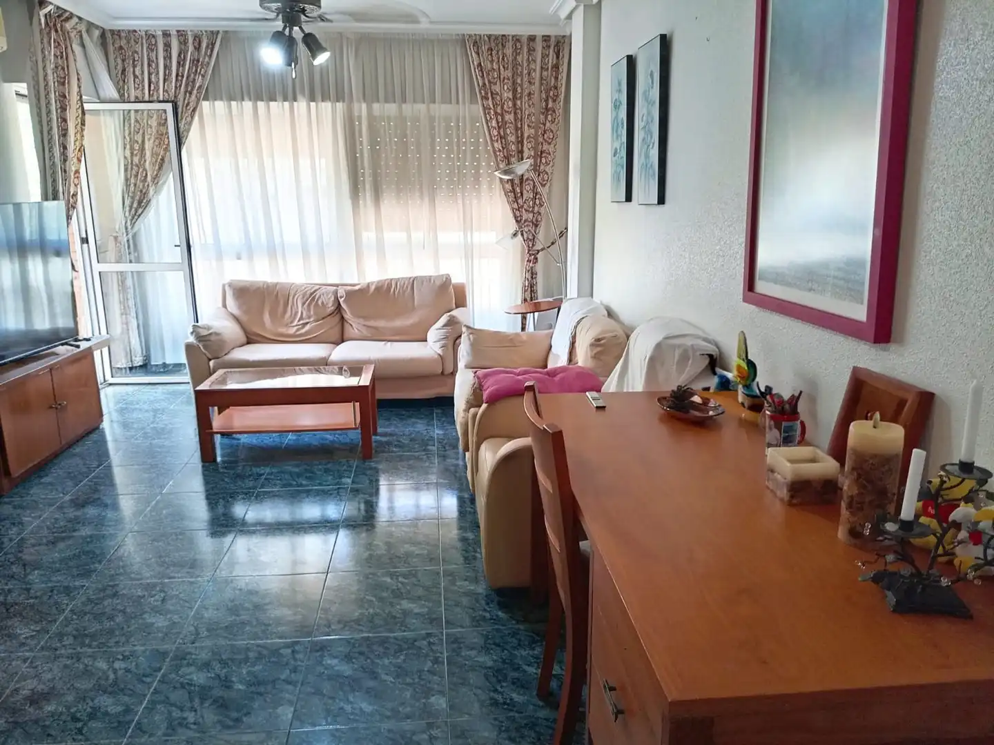 Living room of Flat for sale in Murcia  with Air Conditioner, Heating and Storage room