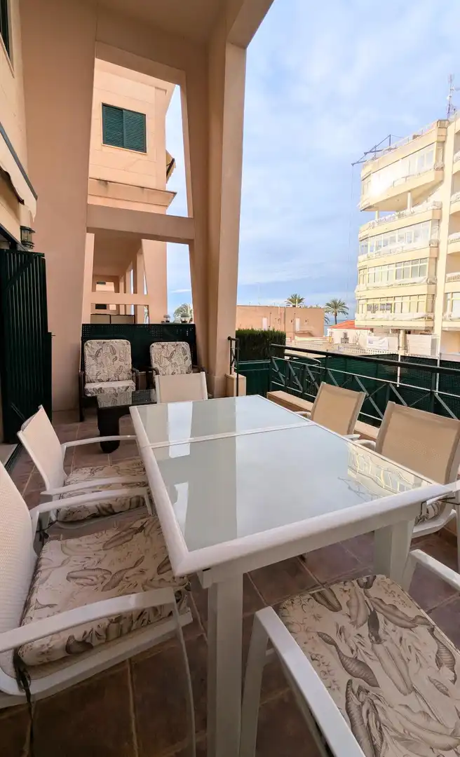Terrassa de Casa o xalet de lloguer en Santa Pola amb Aire condicionat, Calefacció i Jardí privat