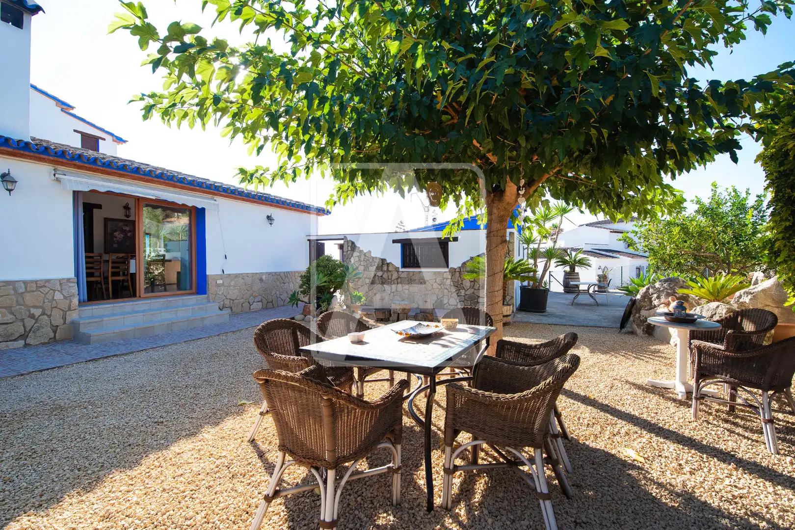 Jardín de Casa o chalet en venta en Teulada con Aire acondicionado, Calefacción y Jardín privado